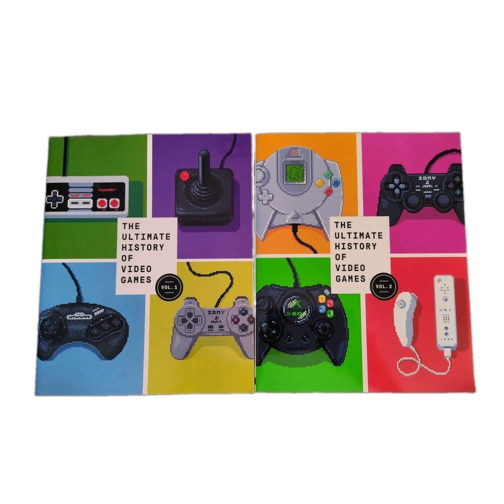 The Ultimate History of Video Games Vol 1 & 2 Book Bundle Steven L Kent PB